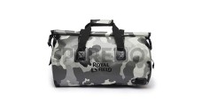 Genuine Royal Enfield Fusillade Rainproof Duffel Bag Camo Grey - SPAREZO